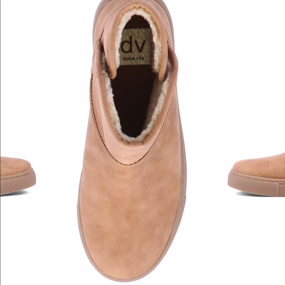 DV DOLCE VITA Aurelia Faux Shearling Boot - Size 6 - Picture 2 of 3